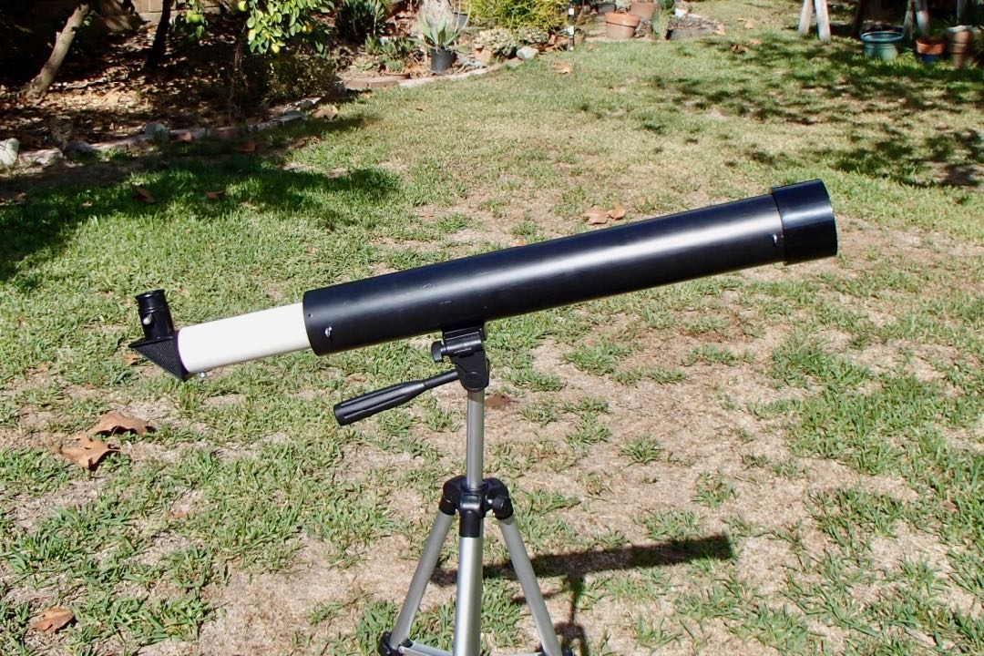 <strong>The finished telescope.</strong>